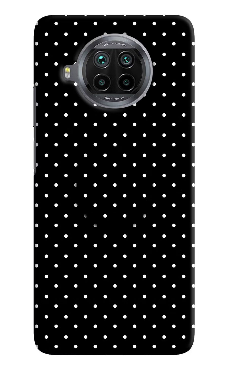 White Dots Mi 10i Pop Case, Hard case