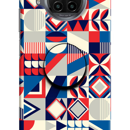 Colorful Pattern Mi 10i Pop Case by Casekaro