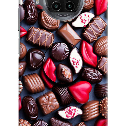 Chocolates Mi 10i Pop Case by Casekaro