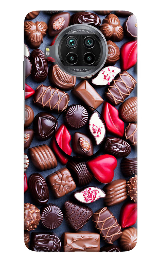 Chocolates Mi 10i Pop Case by Casekaro
