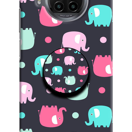 Baby Elephants Mi 10i Pop Case by Casekaro