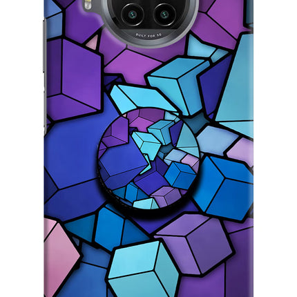 Cubic Abstract Mi 10i Pop Case by Casekaro