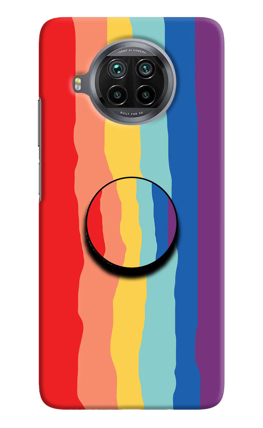 Rainbow Mi 10i Pop Case, Hard case