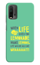 Quote Redmi 9 Power Hard Case Back Cover by Casekaro