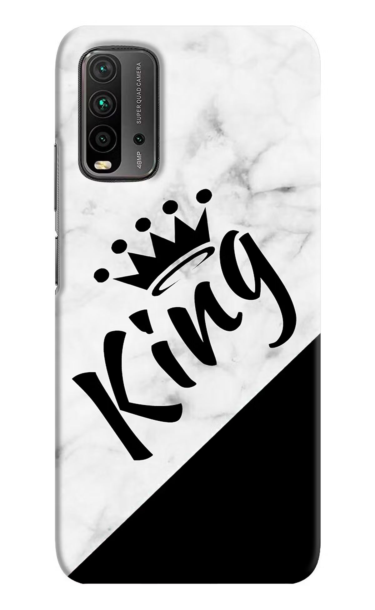 King Redmi 9 Power Hard Case Back Cover by Casekaro