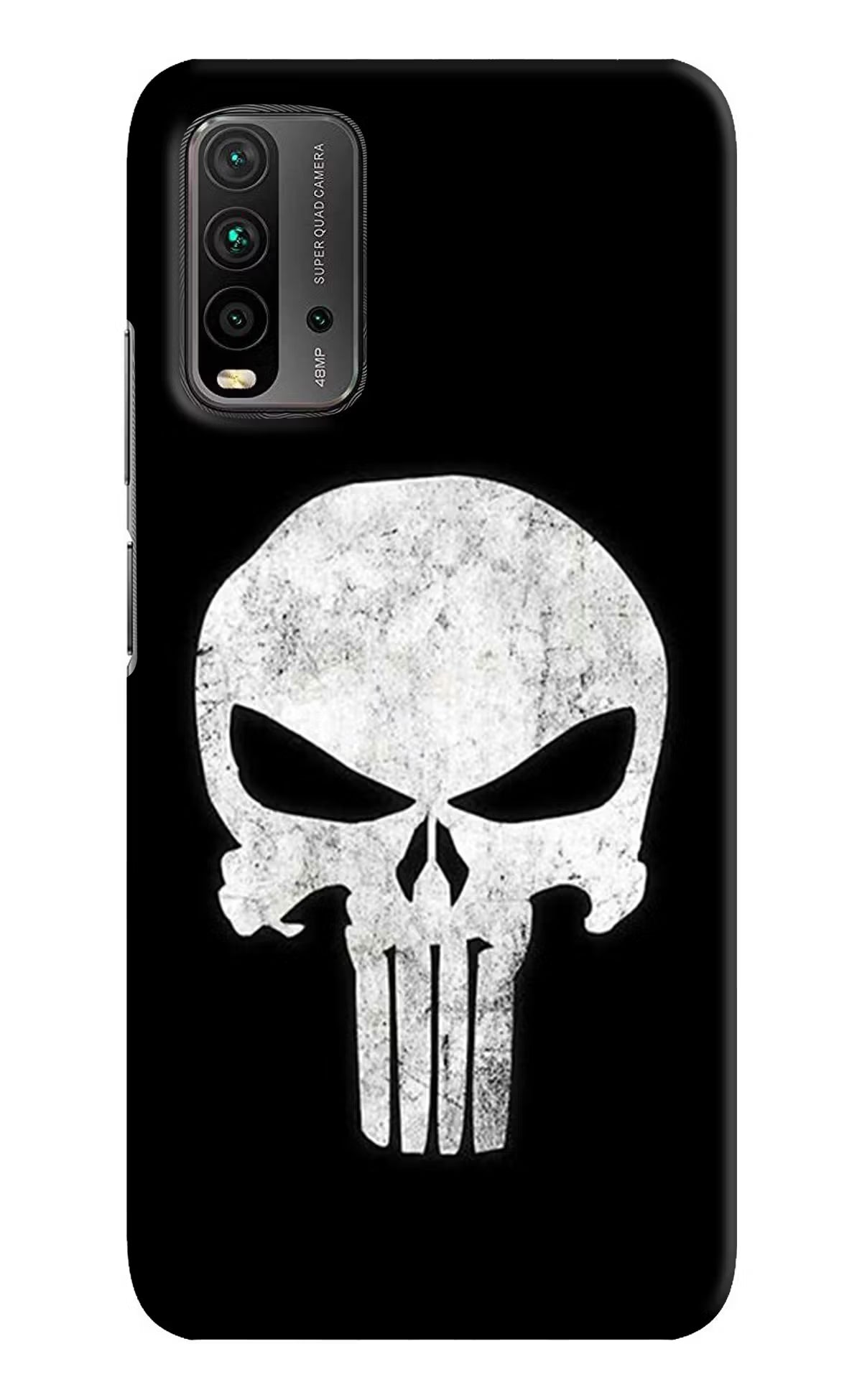 Punisher Skull Redmi 9 Power Hard Case Back Cover by Casekaro