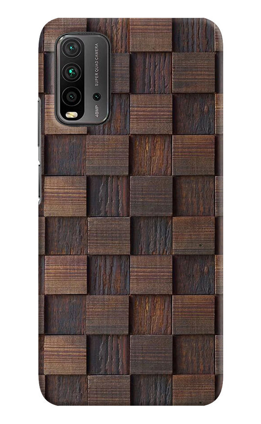 Wooden Cube Design Redmi 9 Power Hard Case Back Cover by Casekaro