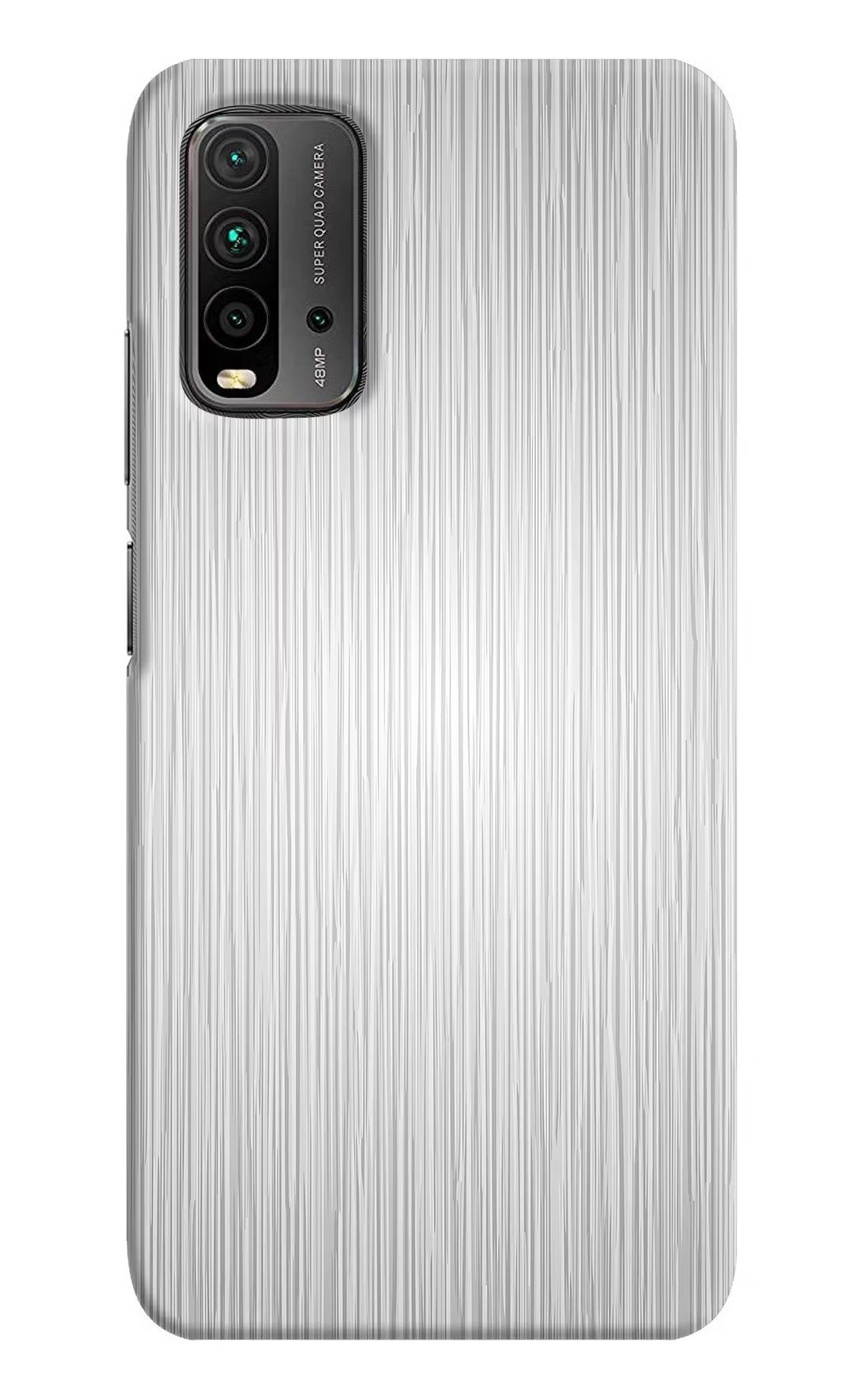 Wooden Grey Texture Redmi 9 Power Hard Case Back Cover by Casekaro