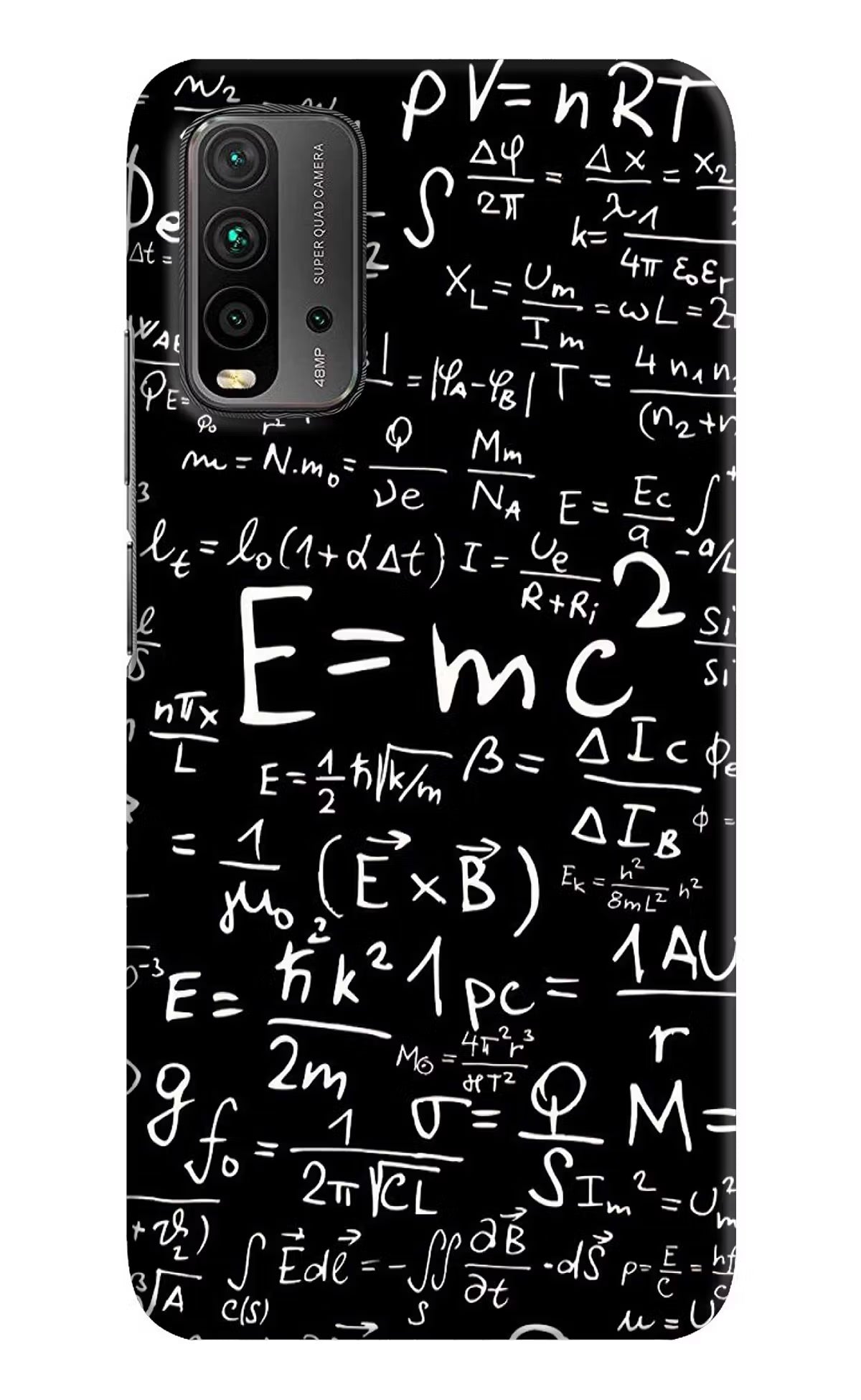 Physics Formula Redmi 9 Power Hard Case Back Cover by Casekaro