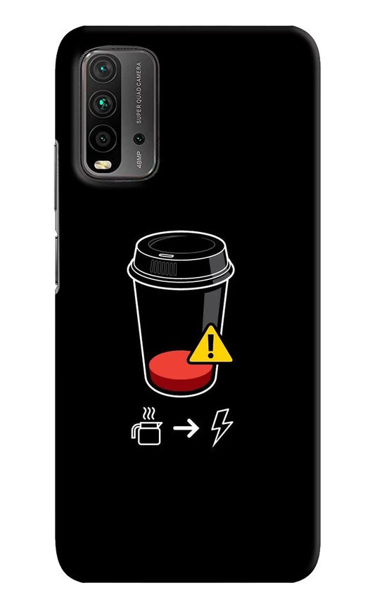 Coffee Redmi 9 Power Hard Case Back Cover by Casekaro