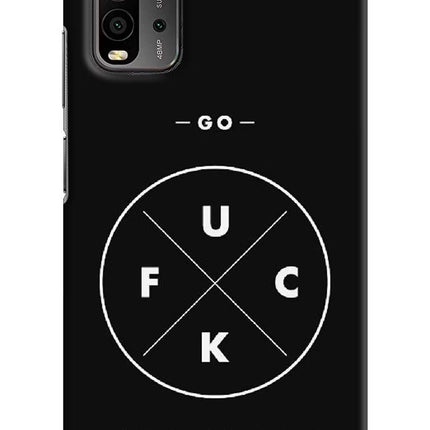 Go Fuck Yourself Redmi 9 Power Hard Case Back Cover by Casekaro