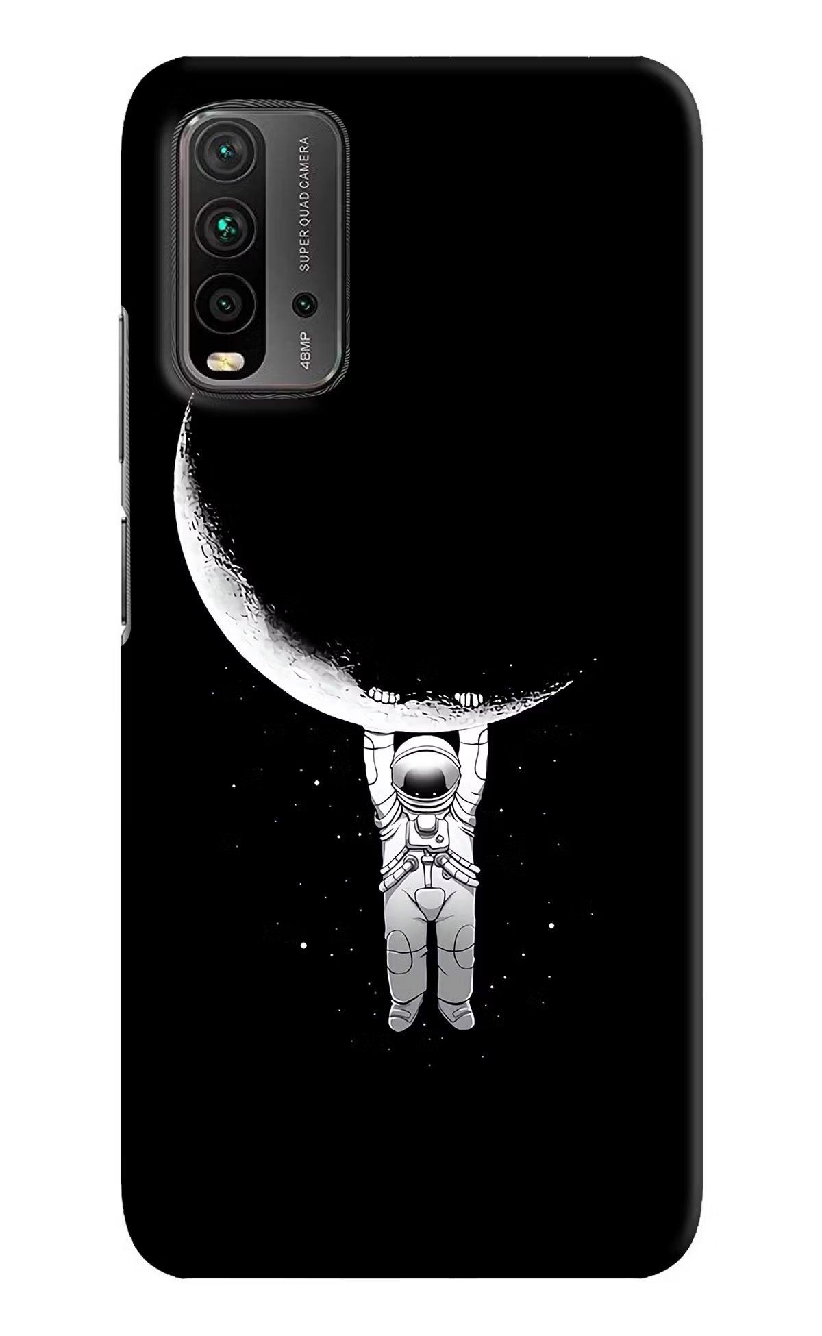 Moon Space Redmi 9 Power Hard Case Back Cover by Casekaro