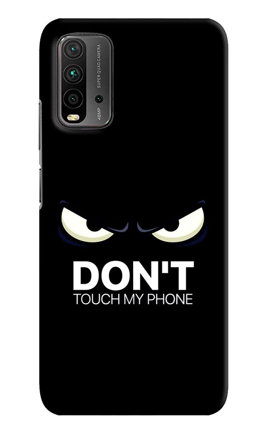 Don'T Touch My Phone Redmi 9 Power Hard Case Back Cover by Casekaro