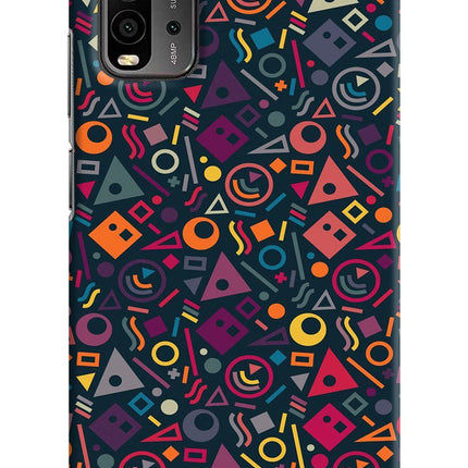 Geometric Abstract Redmi 9 Power Hard Case Back Cover by Casekaro