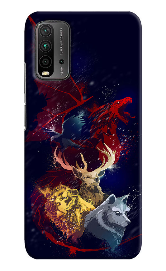 Game Of Thrones Redmi 9 Power Hard Case Back Cover by Casekaro