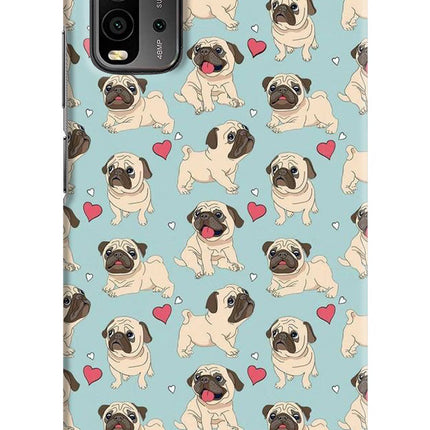 Pug Dog Redmi 9 Power Hard Case Back Cover by Casekaro