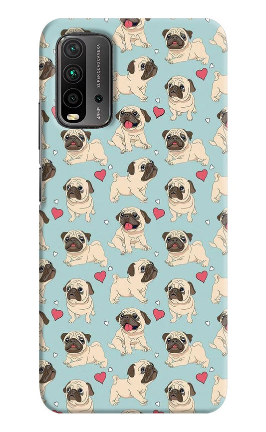 Pug Dog Redmi 9 Power Hard Case Back Cover by Casekaro