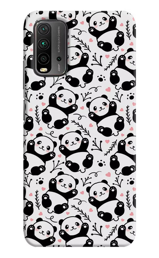 Cute Panda Redmi 9 Power Hard Case Back Cover by Casekaro
