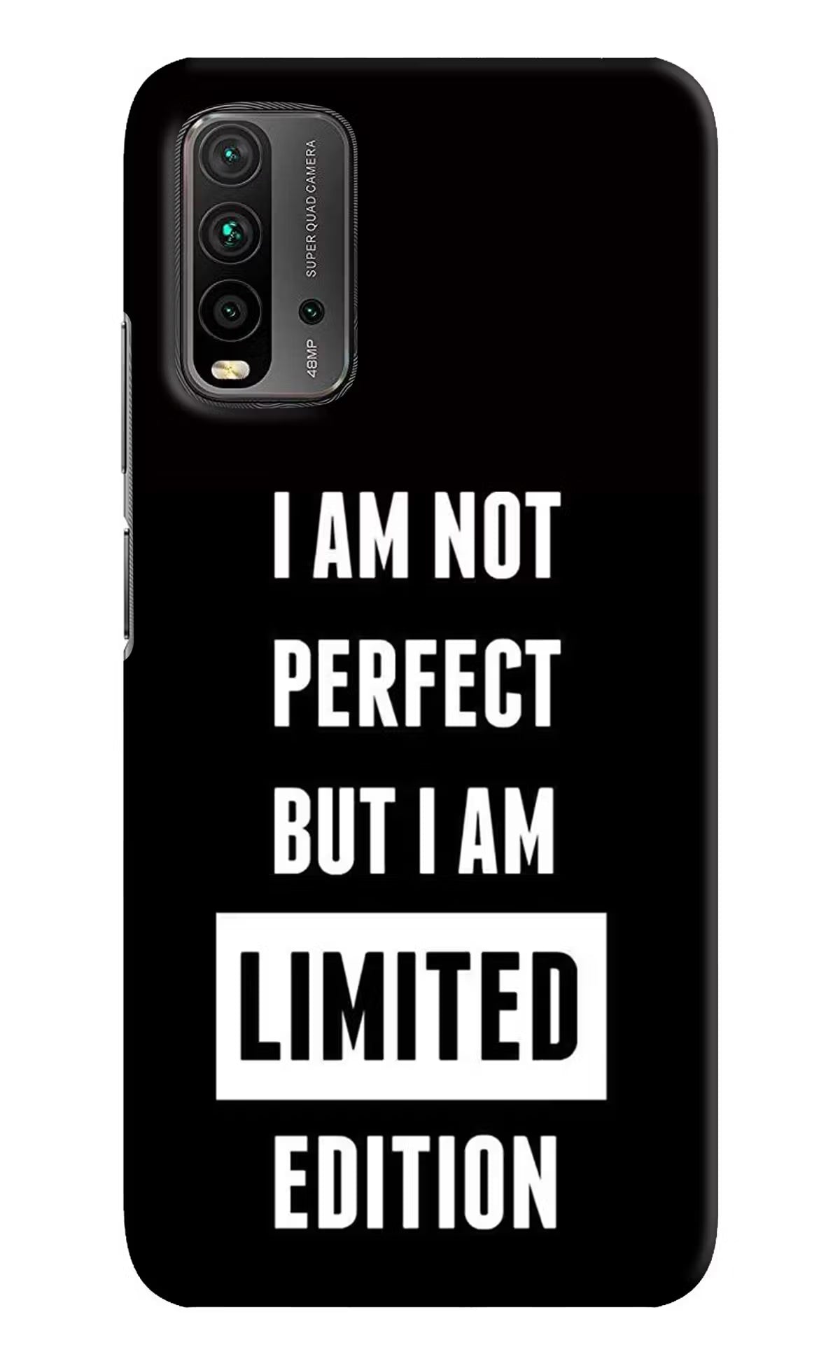 I Am Not Perfect But I Am Limited Edition Redmi 9 Power Hard Case Back Cover by Casekaro