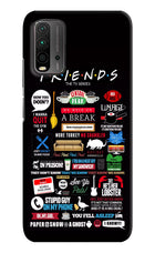 FRIENDS Redmi 9 Power Hard Case Back Cover by Casekaro