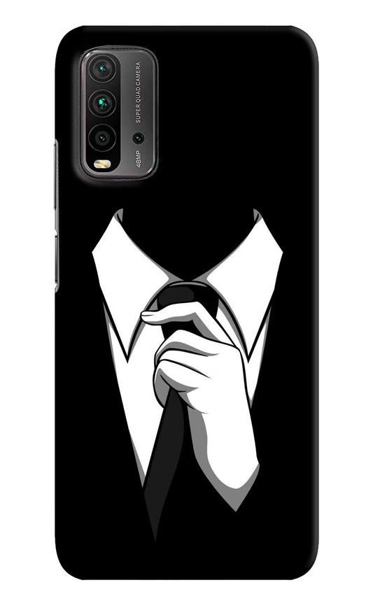 Black Tie Redmi 9 Power Hard Case Back Cover by Casekaro