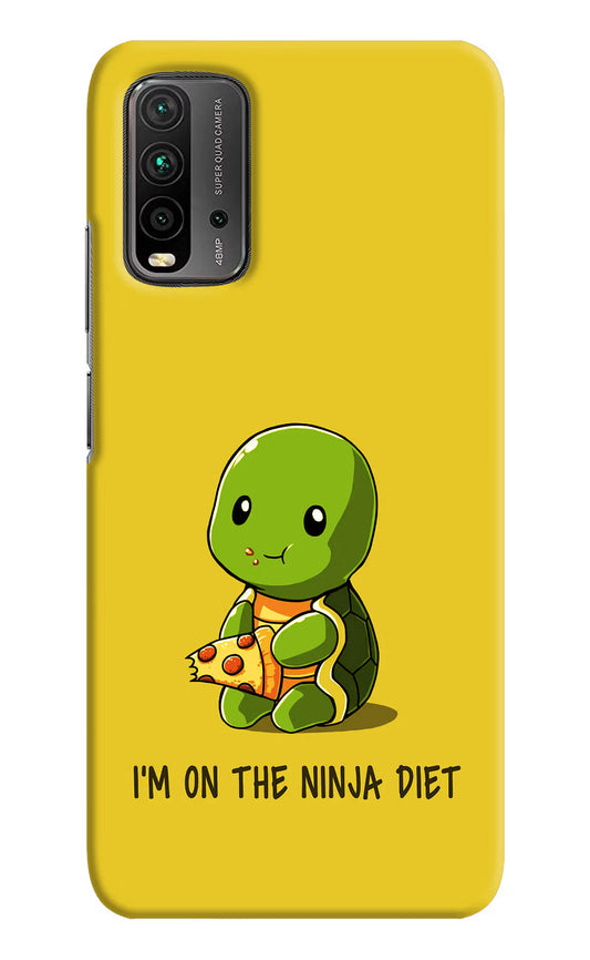I'm on Ninja Diet Redmi 9 Power Hard Case Back Cover by Casekaro