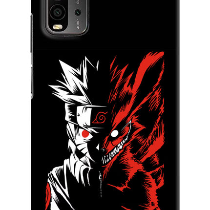Naruto Two Face Redmi 9 Power Hard Case Back Cover by Casekaro
