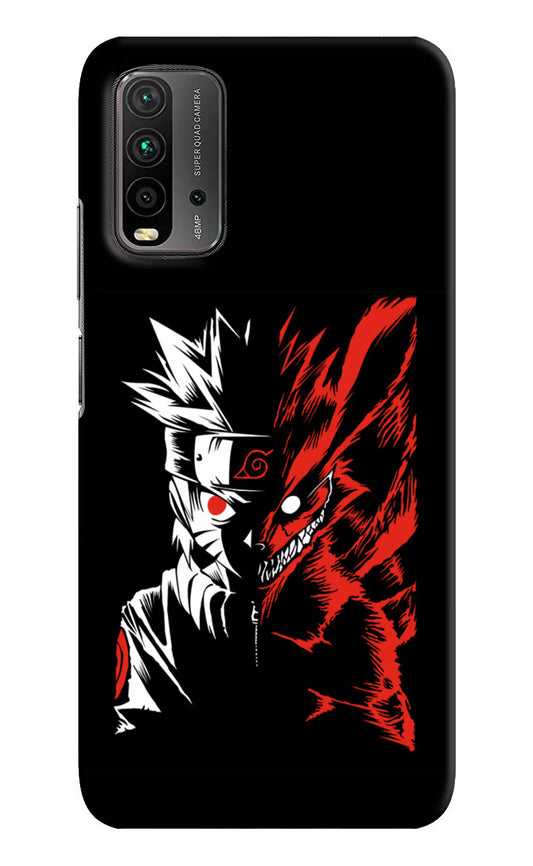 Naruto Two Face Redmi 9 Power Hard Case Back Cover by Casekaro