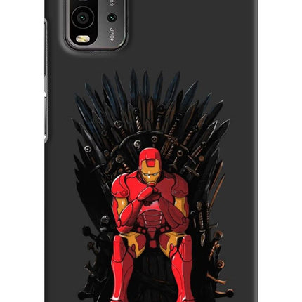 Ironman Throne Redmi 9 Power Hard Case Back Cover by Casekaro
