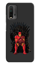 Ironman Throne Redmi 9 Power Hard Case Back Cover by Casekaro