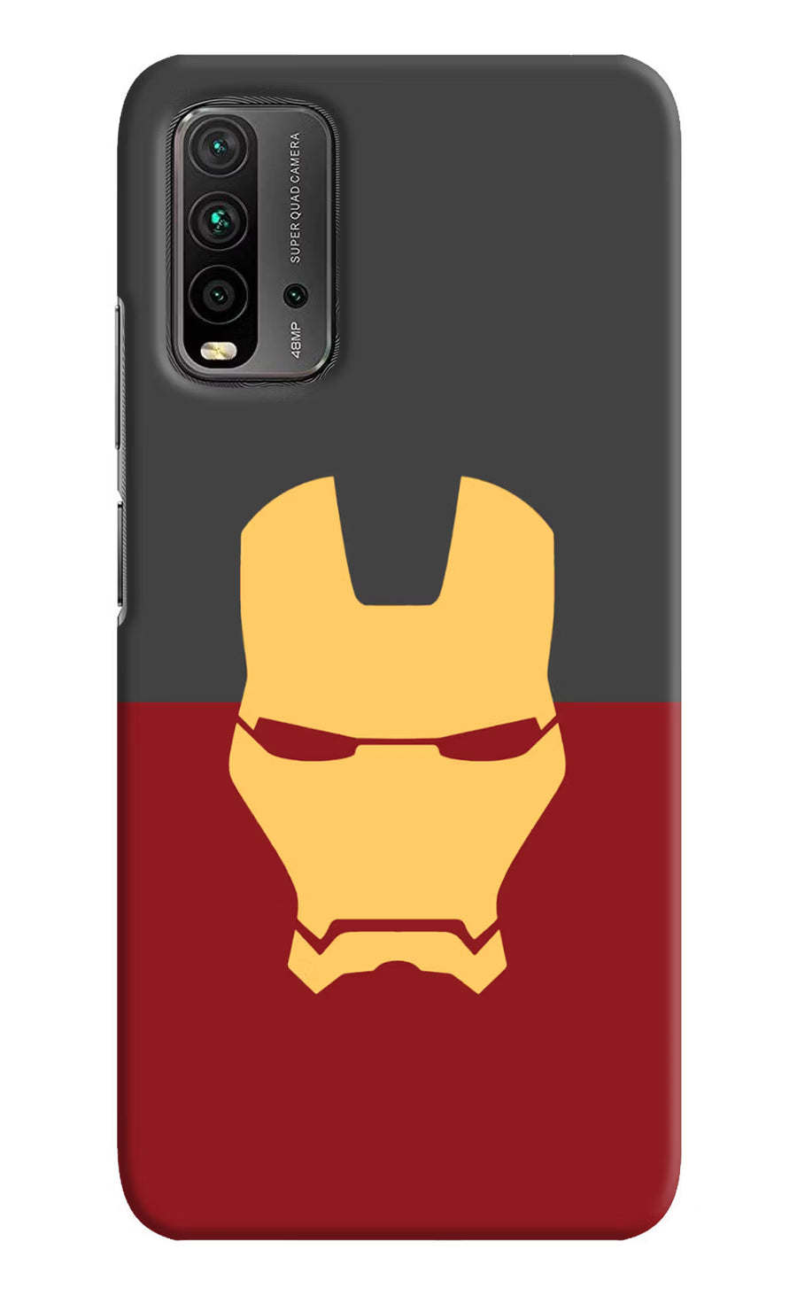 Ironman Redmi 9 Power Back Cover, Hard case