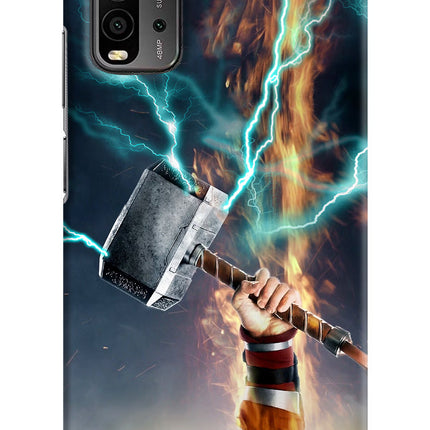 Thor Hammer Mjolnir Redmi 9 Power Hard Case Back Cover by Casekaro