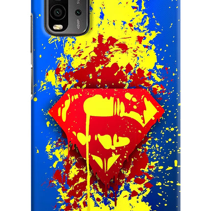 Superman logo Redmi 9 Power Hard Case Back Cover by Casekaro