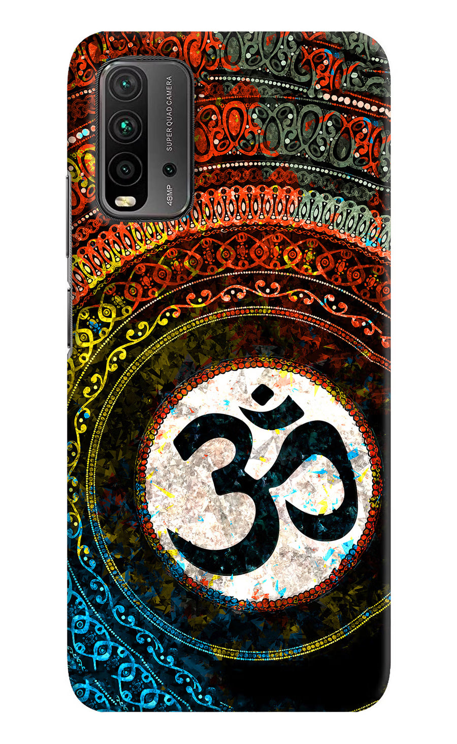 Om Cultural Redmi 9 Power Back Cover, Hard case
