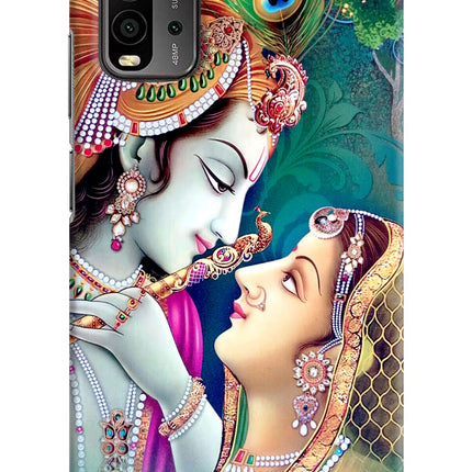 Lord Radha Krishna Redmi 9 Power Hard Case Back Cover by Casekaro