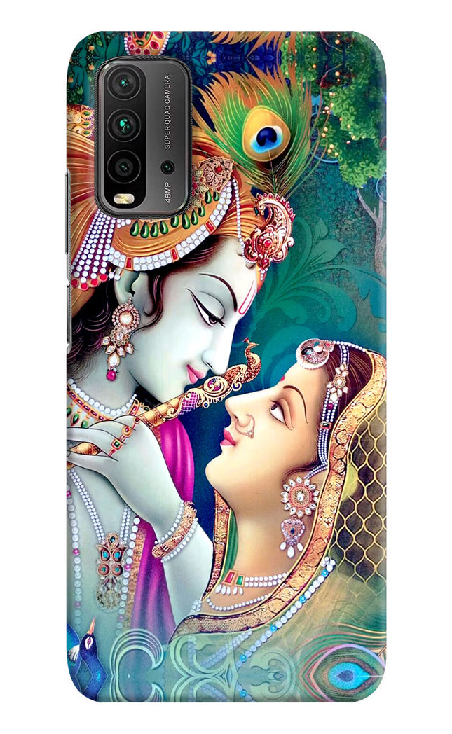 Lord Radha Krishna Redmi 9 Power Hard Case Back Cover by Casekaro