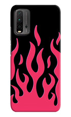 Fire Flames Redmi 9 Power Hard Case Back Cover by Casekaro