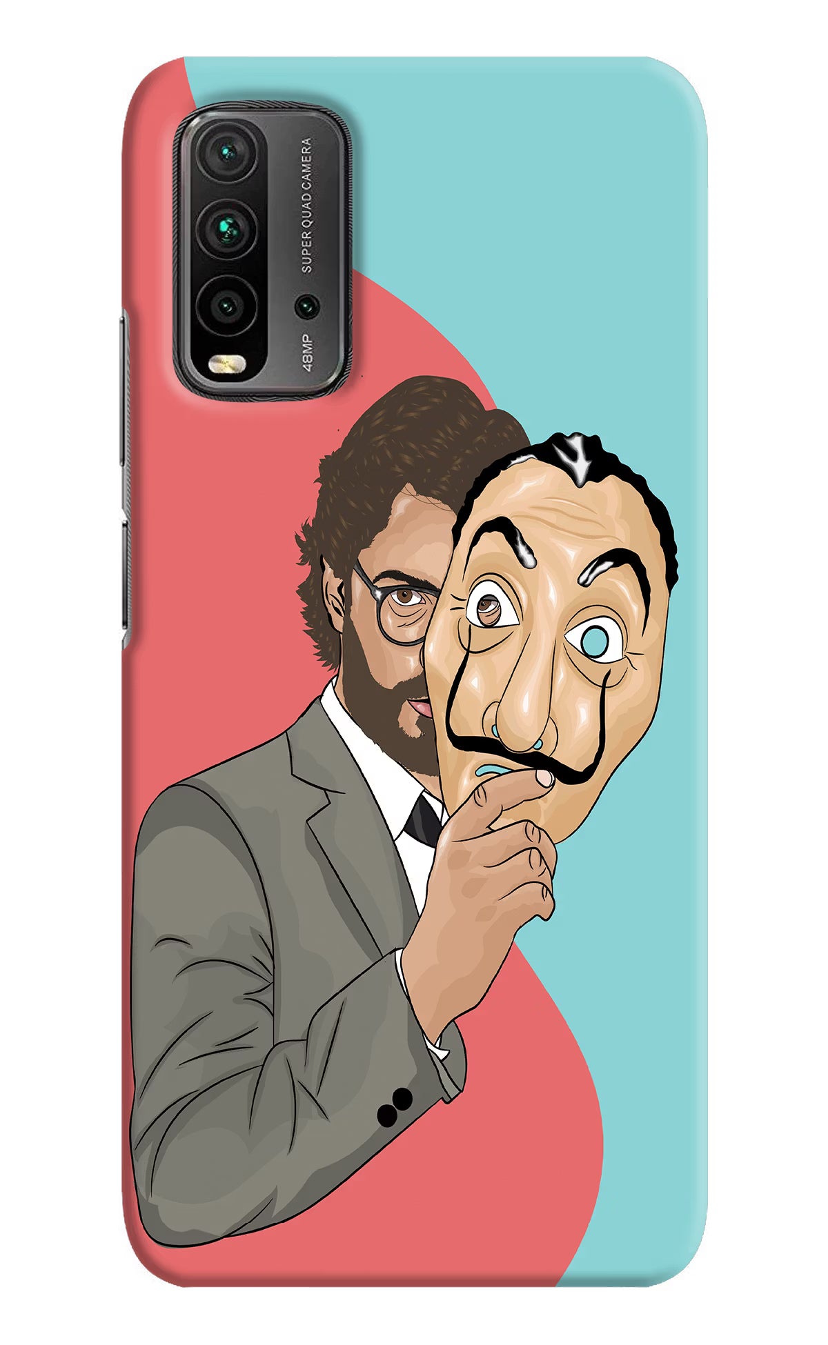 Professor Redmi 9 Power Hard Case Back Cover by Casekaro