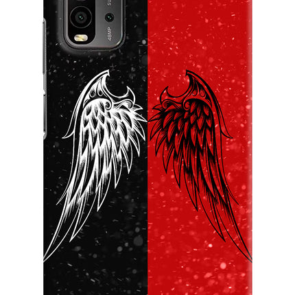 Wings Redmi 9 Power Hard Case Back Cover by Casekaro