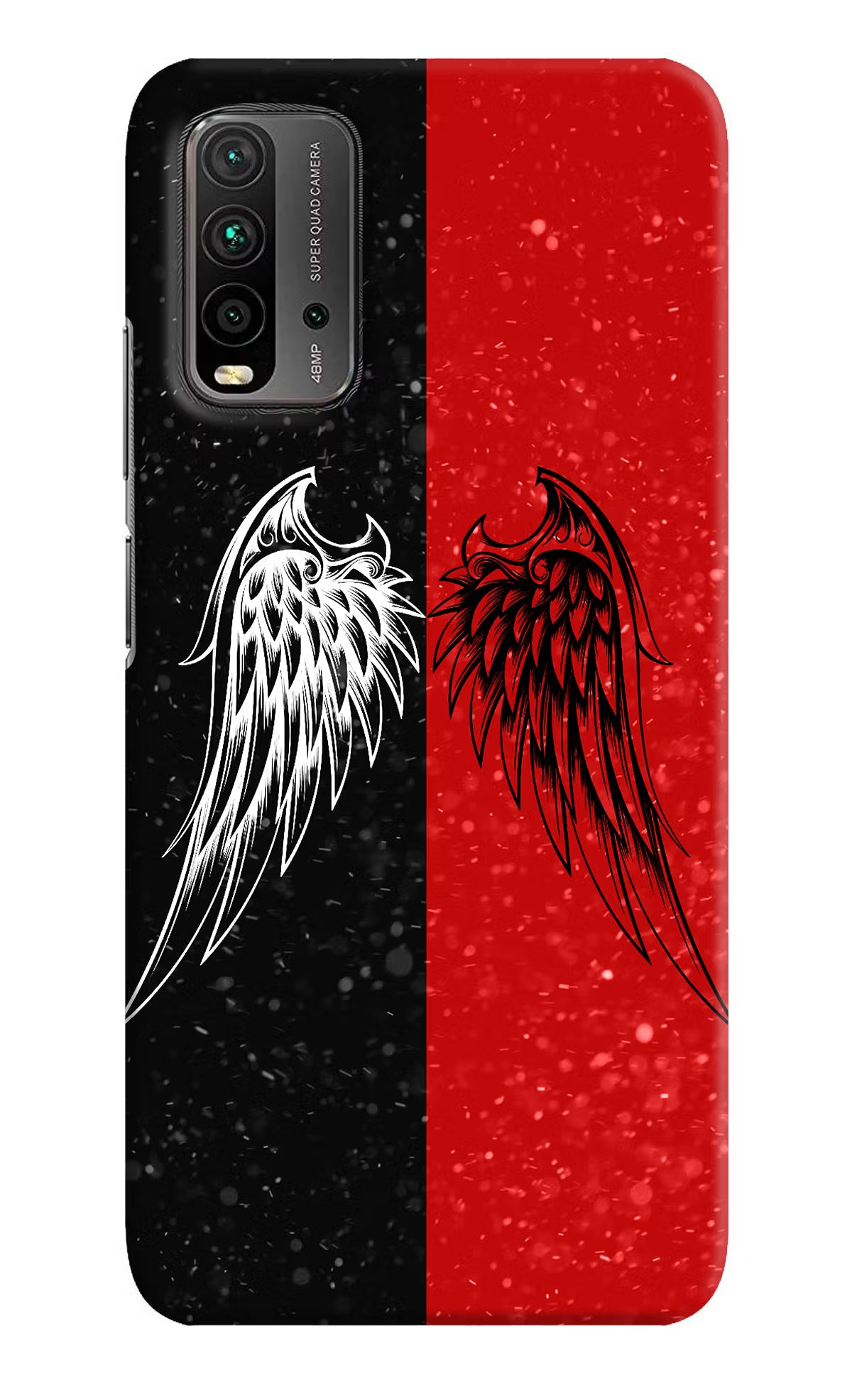 Wings Redmi 9 Power Hard Case Back Cover by Casekaro