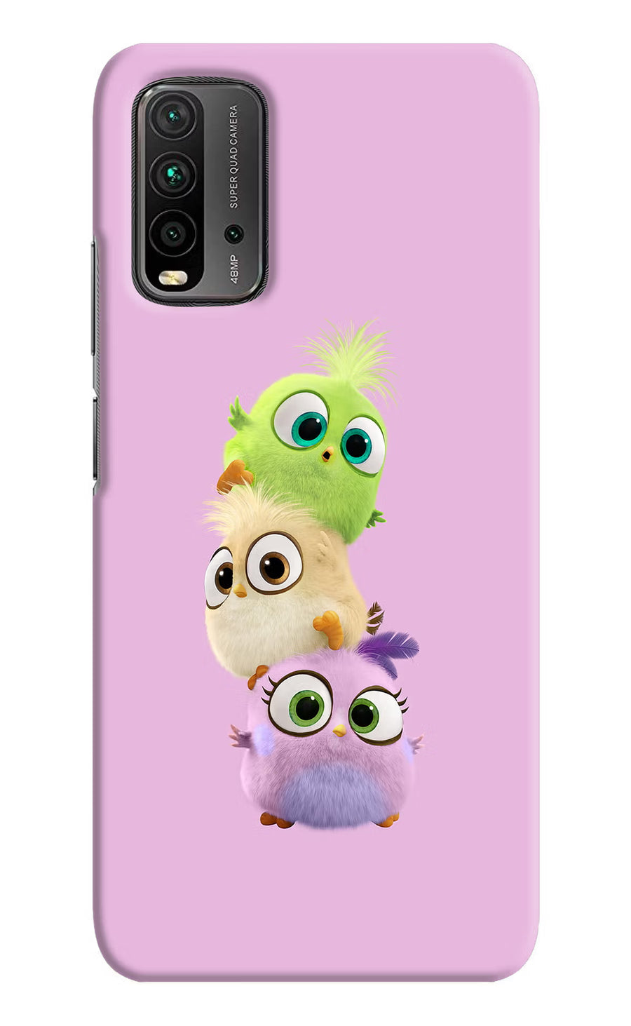 Cute Little Birds Redmi 9 Power Back Cover, Hard case