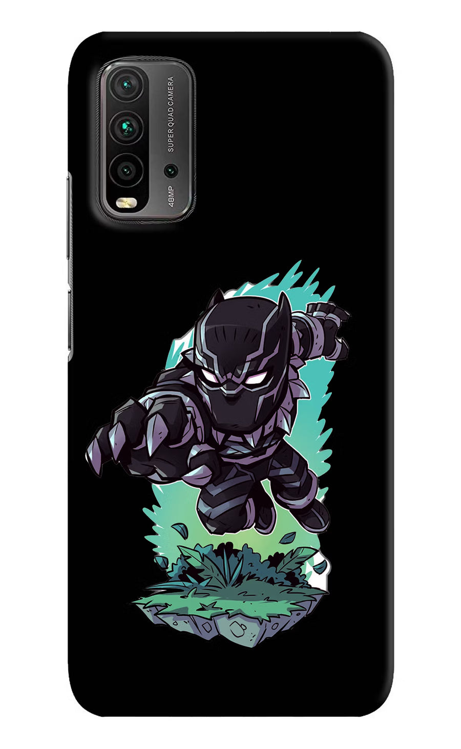 Black Panther Redmi 9 Power Back Cover, Hard case