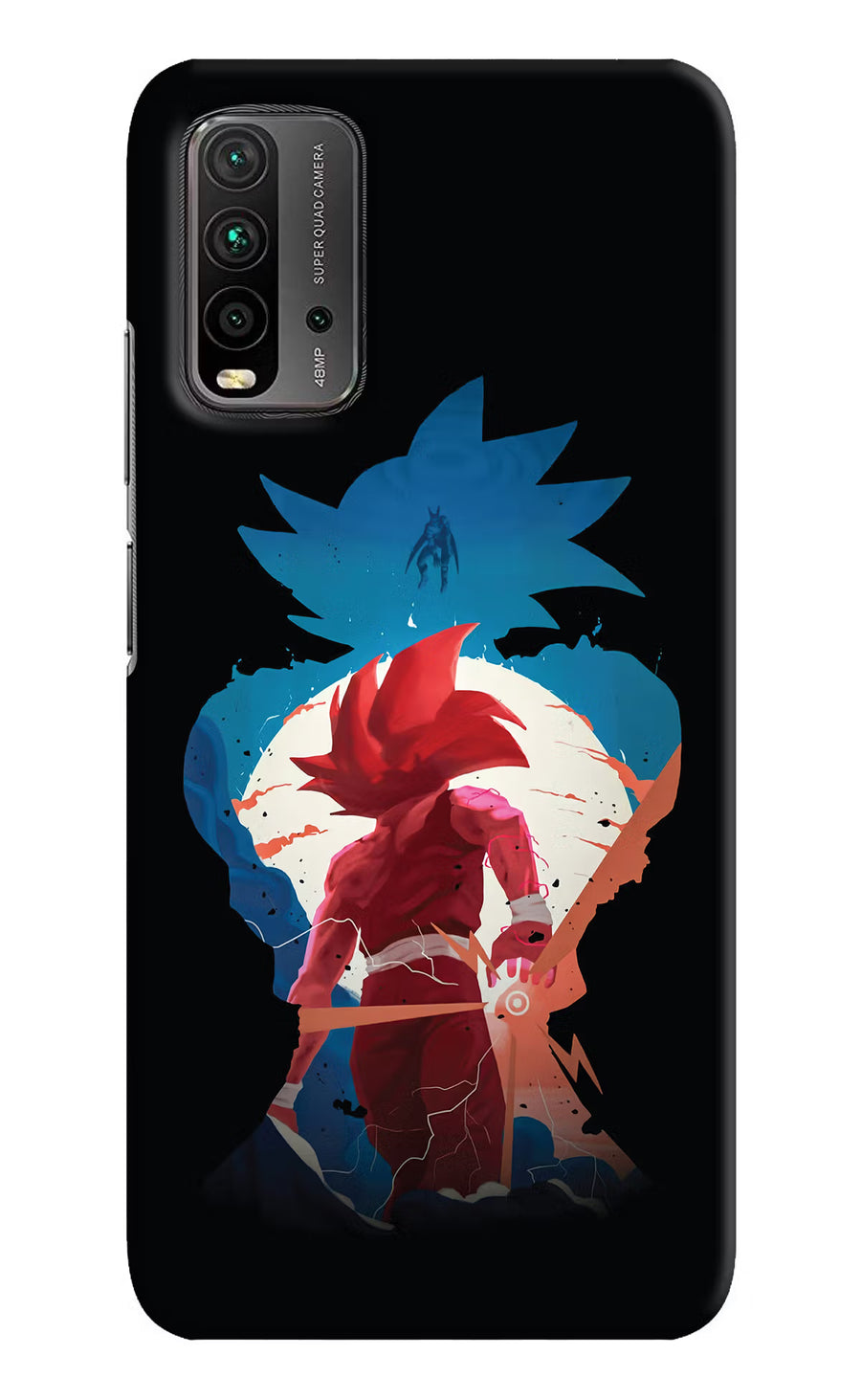Goku Redmi 9 Power Back Cover, Hard case