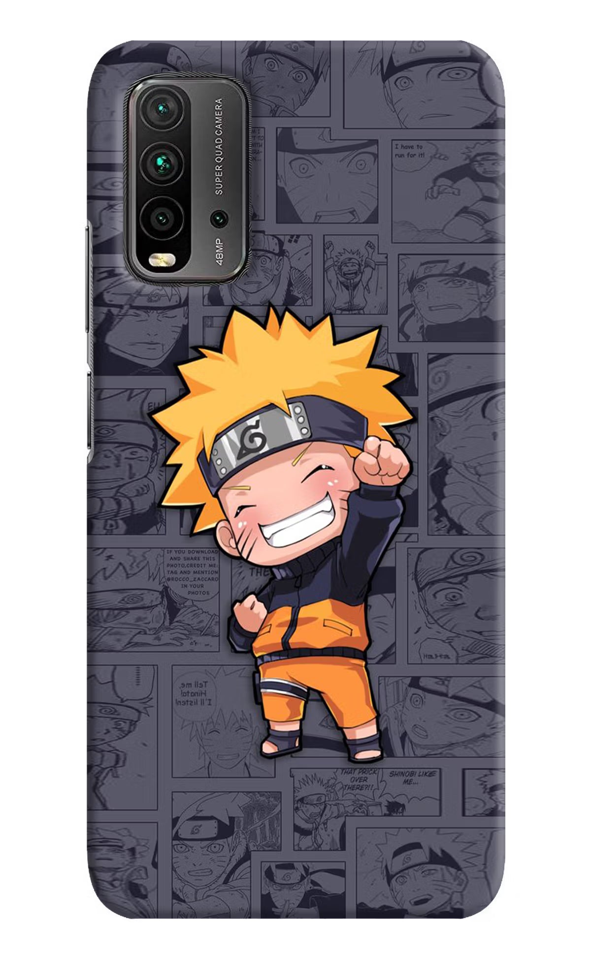 Chota Naruto Redmi 9 Power Hard Case Back Cover by Casekaro