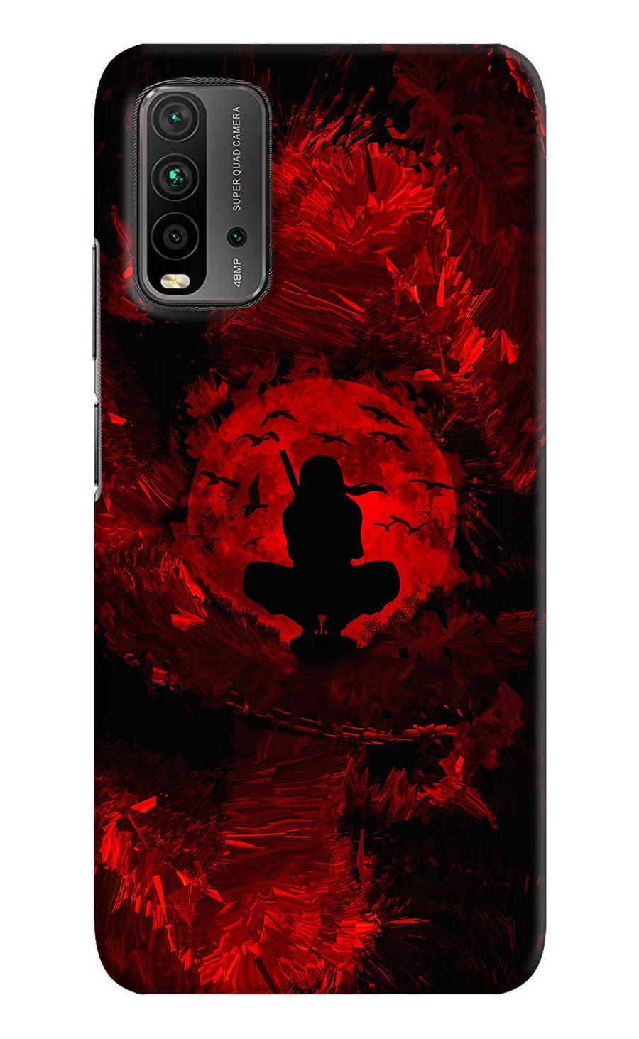 Itachi Uchiha Redmi 9 Power Back Cover, Hard case