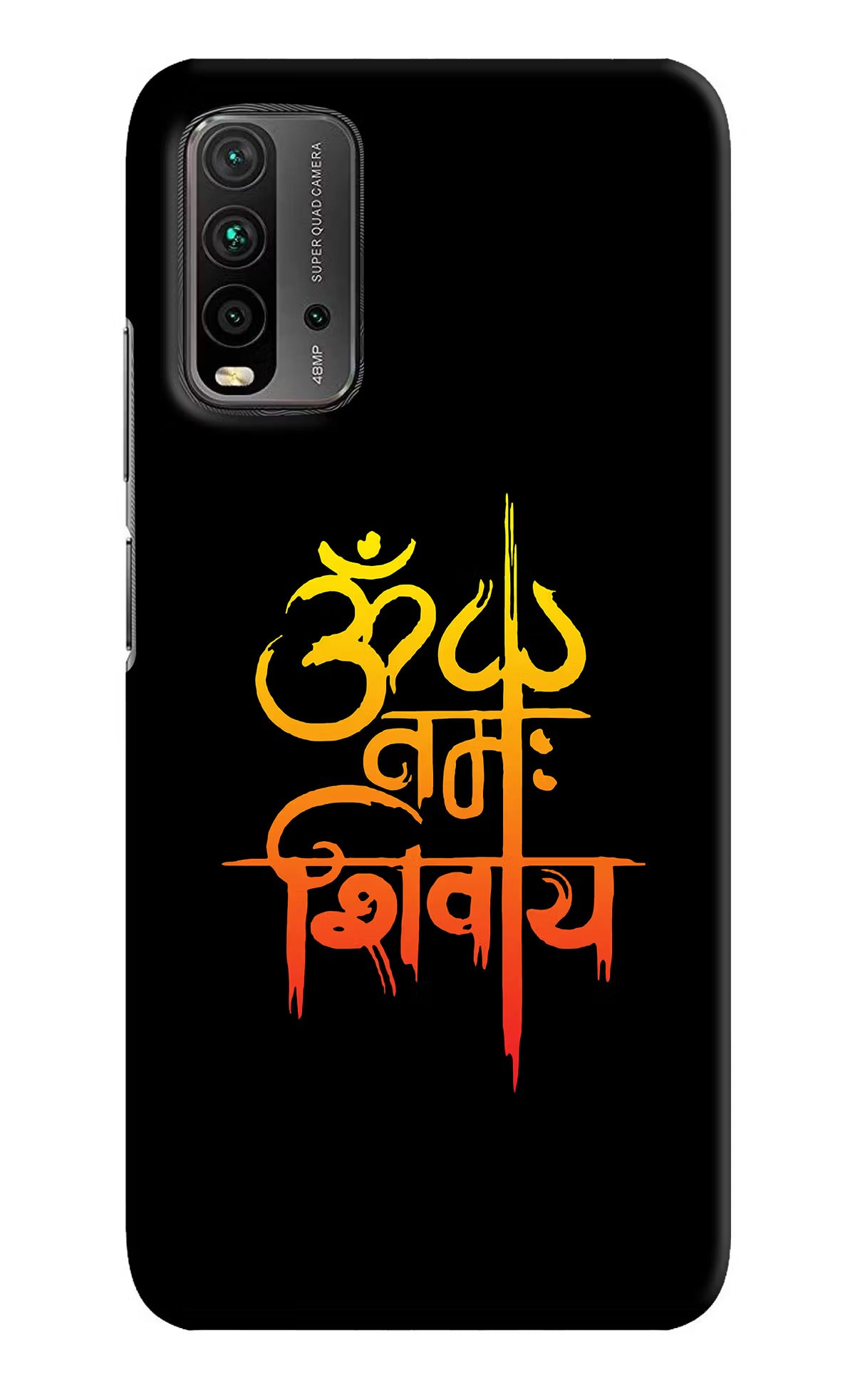 Om Namah Shivay Redmi 9 Power Hard Case Back Cover by Casekaro