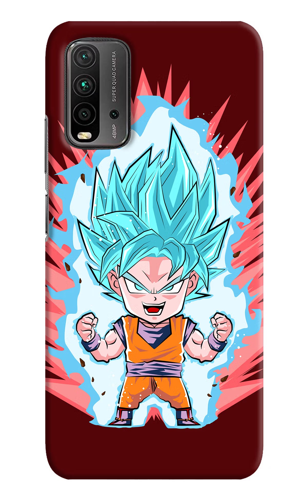 Goku Little Redmi 9 Power Hard Case Back Cover by Casekaro