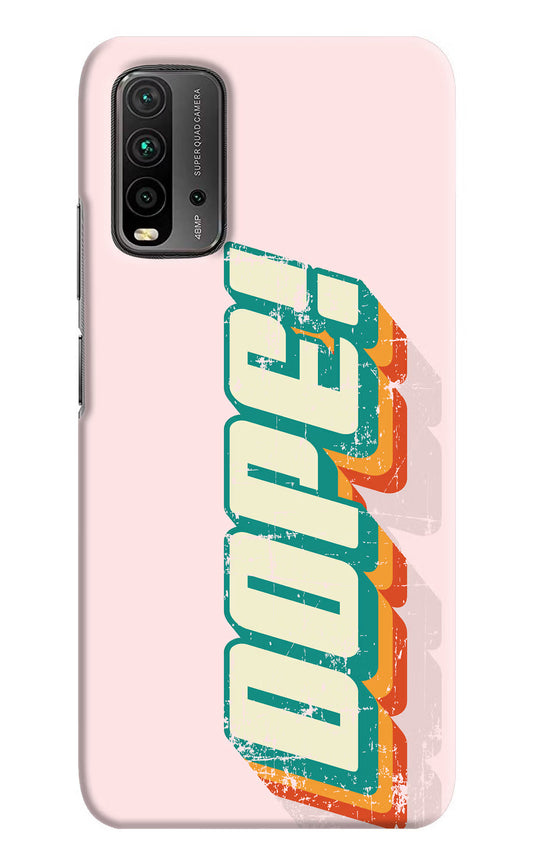 Dope Redmi 9 Power Hard Case Back Cover by Casekaro