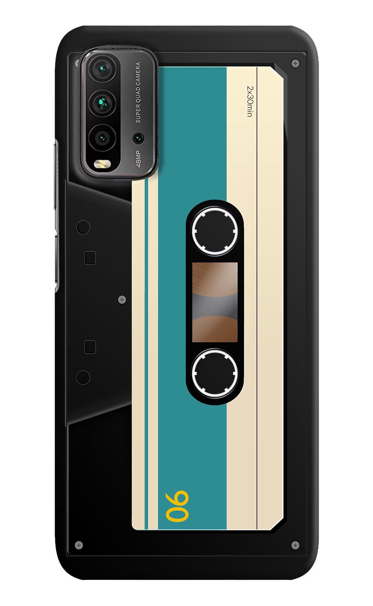 Cassette Redmi 9 Power Hard Case Back Cover by Casekaro