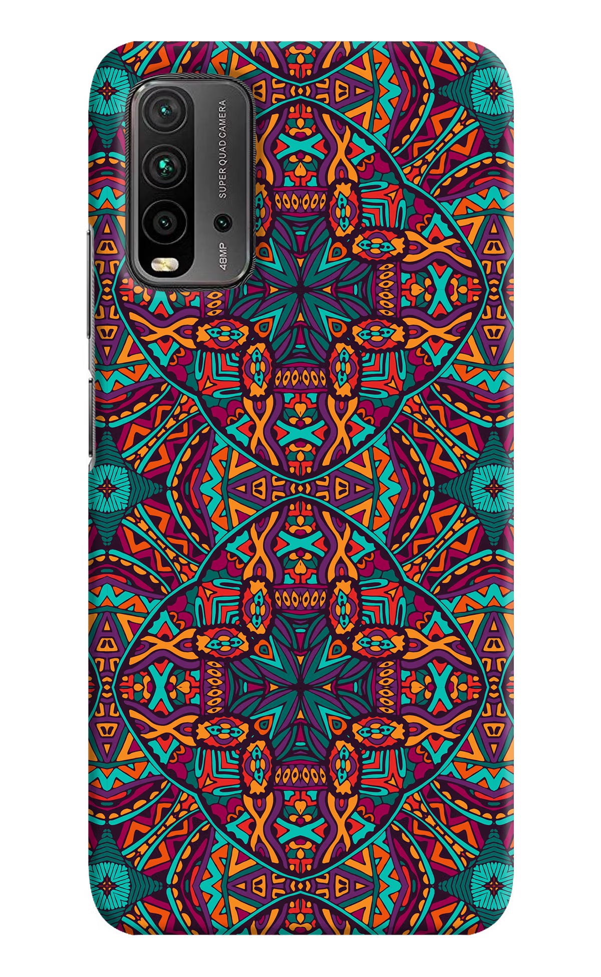 Colour Mandala Redmi 9 Power Hard Case Back Cover by Casekaro